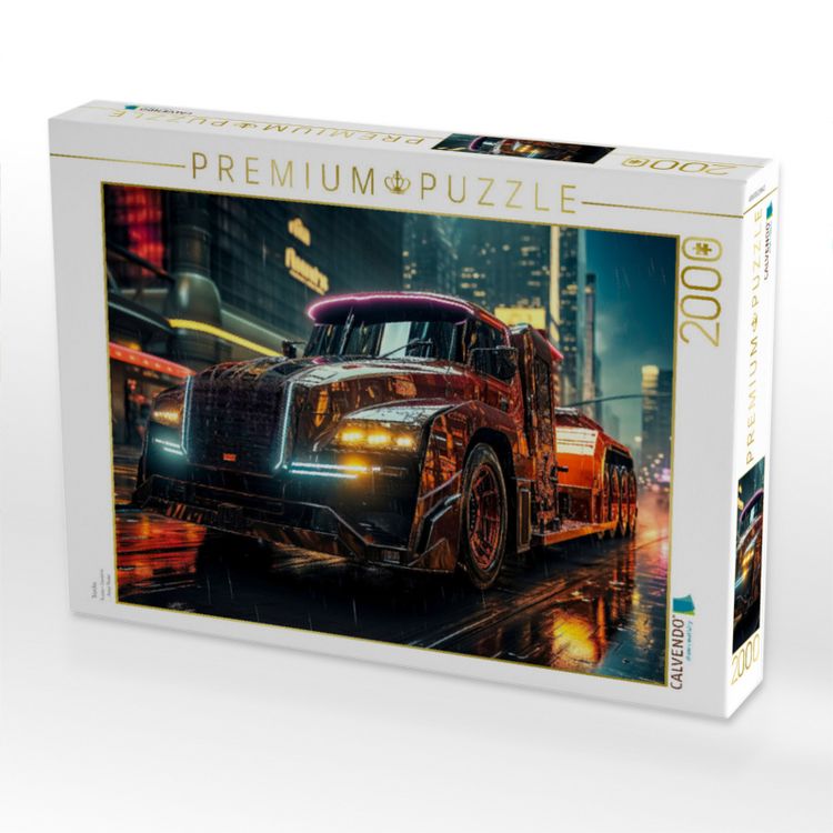 Produktbild: CALVENDO Puzzle Trucks | 2000 Teile Lege-Gr&ouml;&szlig;e 90x67cm Foto-Puzzle f&uuml;r gl&uuml;ckliche Stunden