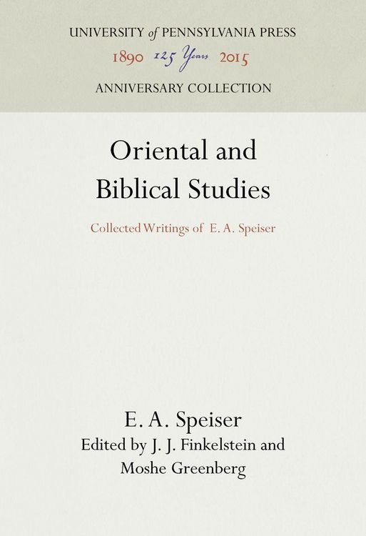 Produktbild: Oriental and Biblical Studies