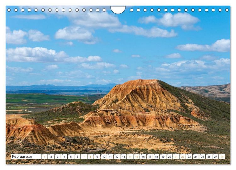 Produktbild: W&uuml;sten in Spanien (Wandkalender 2026 DIN A4 quer), CALVENDO Monatskalender
