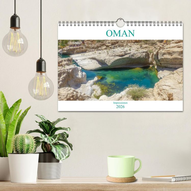 Produktbild: Oman - Impressionen (Wandkalender 2026 DIN A4 quer), CALVENDO Monatskalender
