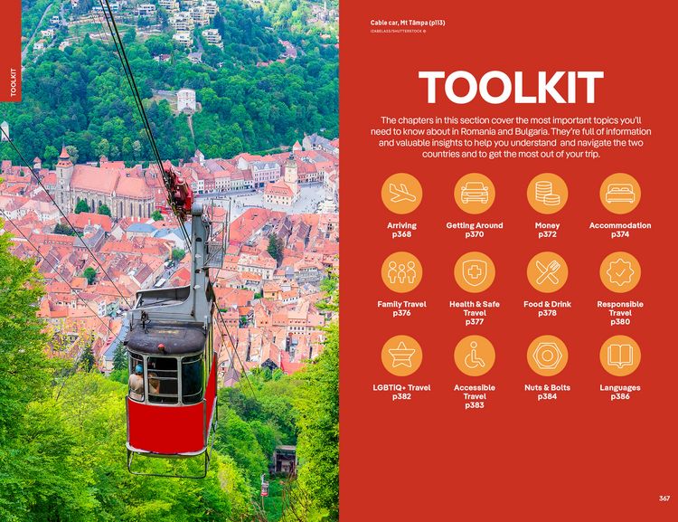 Produktbild: Lonely Planet Romania & Bulgaria