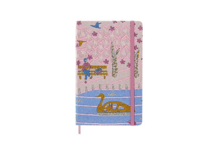 Produktbild: Moleskine Notizbuch Sammlerbox - Sakura, Large/A5, Liniert, Stoffeinband