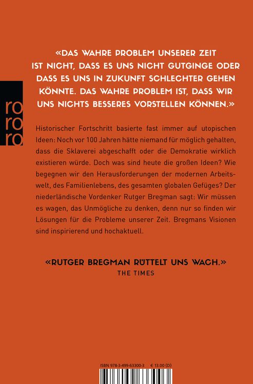 Produktbild: Utopien für Realisten