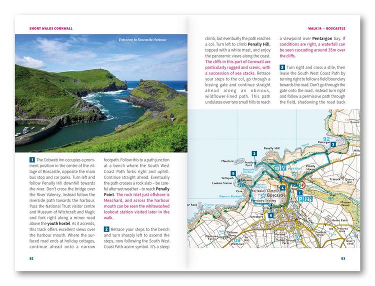 Produktbild: 15 Short Walks in Cornwall - Newquay and the North Coast