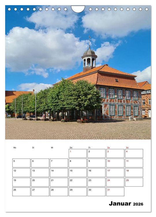 Produktbild: Boizenburg am Elberadweg (Wandkalender 2026 DIN A4 hoch), CALVENDO Monatskalender