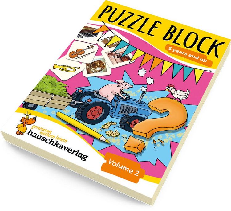 Produktbild: Puzzle Activity Book from 5 Years - Volume 2: Colourful Preschool Activity Books with Puzzle Fun - Labyrinth, Sudoku, Search and Find Books for Childr