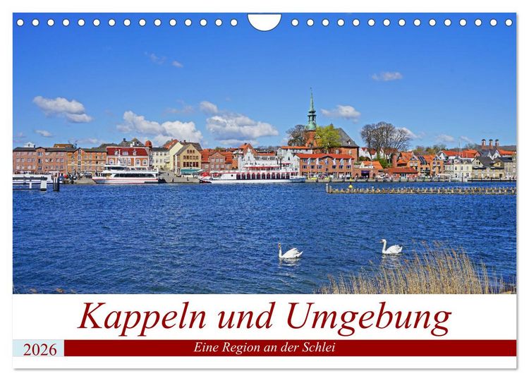 Produktbild: Kappeln und Umgebung (Wandkalender 2026 DIN A4 quer), CALVENDO Monatskalender