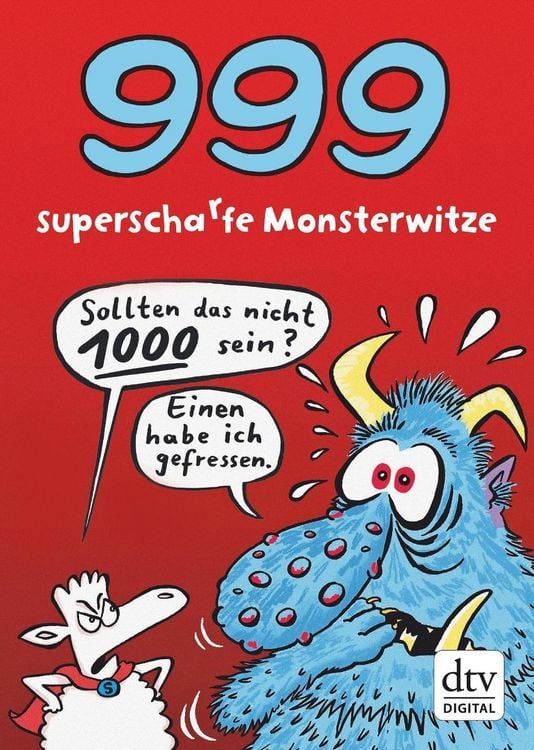 Produktbild: 999 superscharfe Monsterwitze