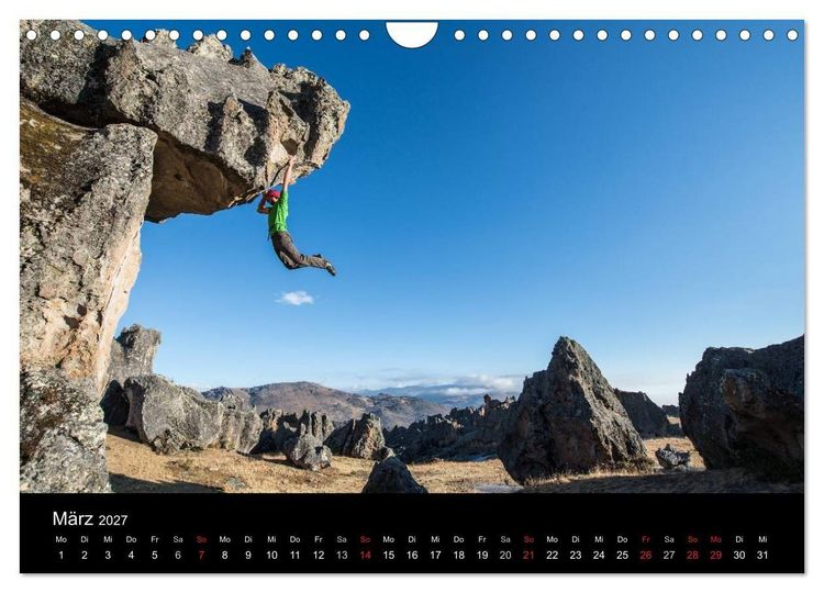 Produktbild: Climbing Solutions - Bergsport weltweit (Wandkalender 2027 DIN A4 quer), CALVENDO Monatskalender