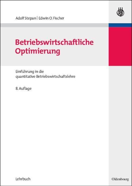 Produktbild: Betriebswirtschaftliche Optimierung