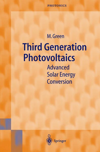 Produktbild: Third Generation Photovoltaics