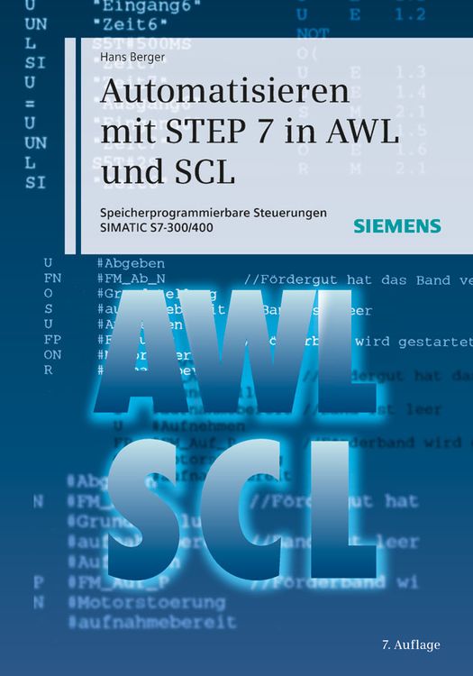 Produktbild: Automatisieren mit STEP 7 in AWL und SCL