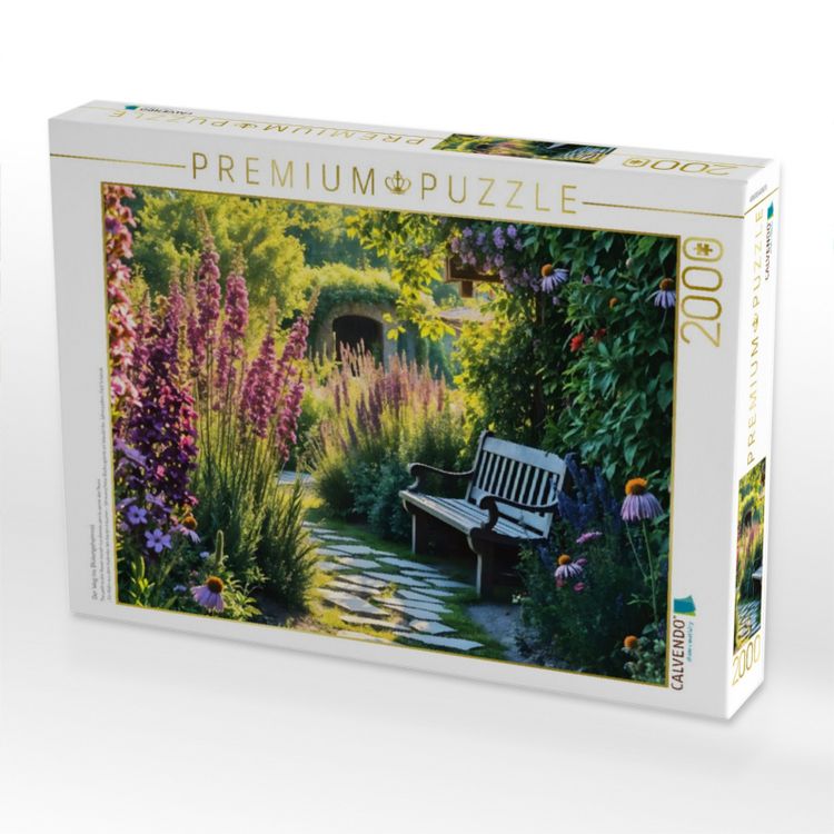 Produktbild: CALVENDO Puzzle Der Weg ins Bl&uuml;tengeheimnis | 2000 Teile Lege-Gr&ouml;&szlig;e 90x67cm Foto-Puzzle f&uuml;r gl&uuml;ckliche Stunden