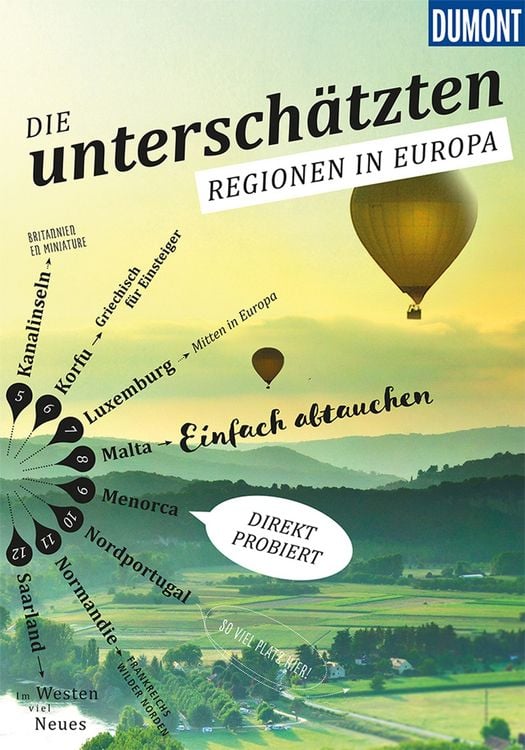 Produktbild: DUMONT Bildband Die Untersch&auml;tzten Regionen in Europa