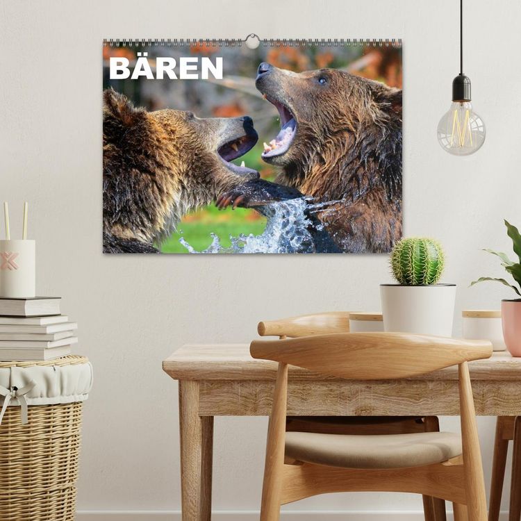 Produktbild: B&auml;ren (Wandkalender 2026 DIN A3 quer), CALVENDO Monatskalender