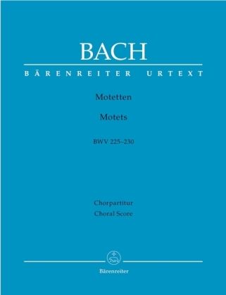 Produktbild: Motetten BWV 225-230, Partitur