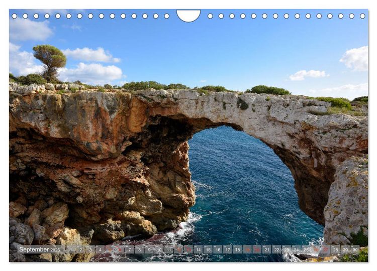 Produktbild: Mallorca Zauberhaftes Licht (Wandkalender 2026 DIN A4 quer), CALVENDO Monatskalender