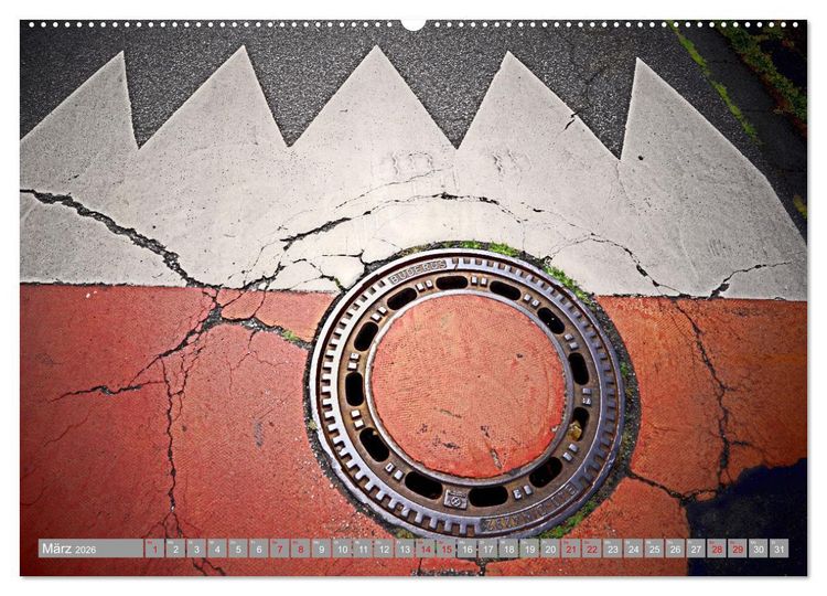 Produktbild: Stra&szlig;enszenerie (hochwertiger Premium Wandkalender 2026 DIN A2 quer), Kunstdruck in Hochglanz