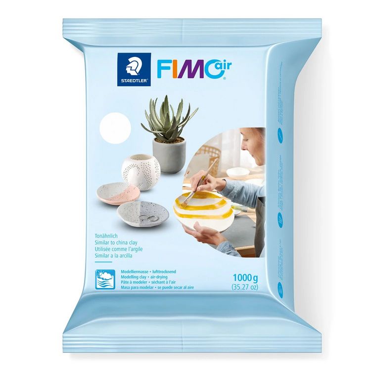 Produktbild: STAEDTLER Modelliermasse FIMO® air weiß 1000g