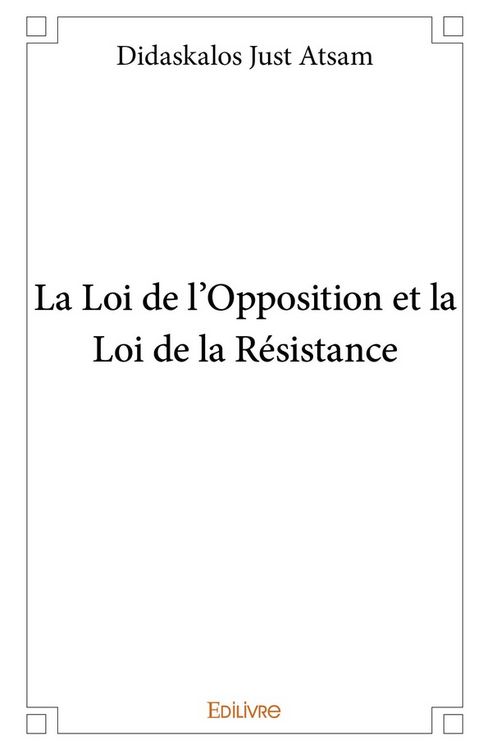 Produktbild: La loi de l opposition et la loi