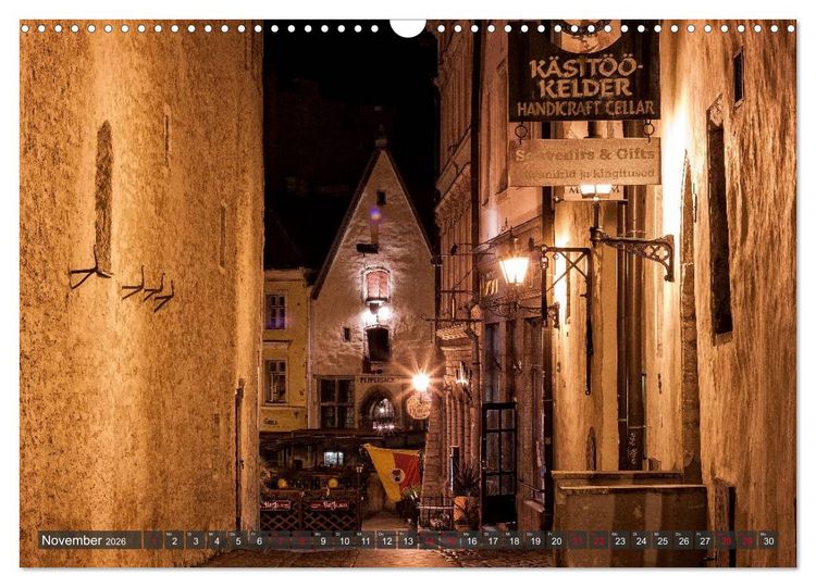 Produktbild: Das Baltikum - Unterwegs in faszinierenden Kulturlandschaften (Wandkalender 2026 DIN A3 quer), CALVENDO Monatskalender