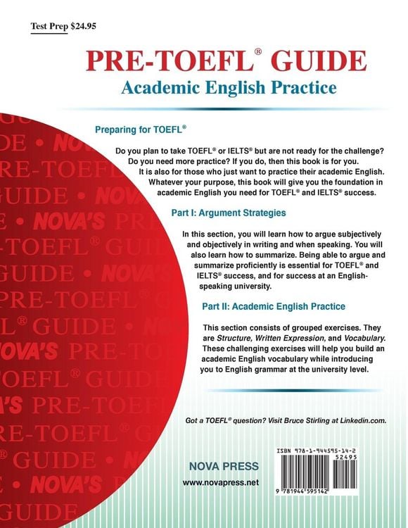 Produktbild: Pre-TOEFL Guide