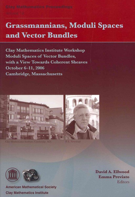 Produktbild: Grassmannians, Moduli Spaces and Vector Bundles