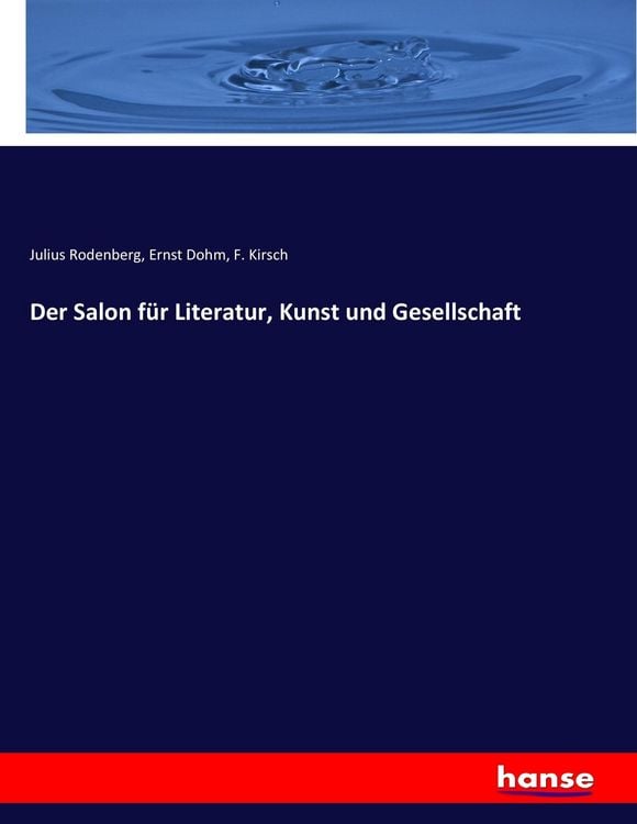 Produktbild: Der Salon f&uuml;r Literatur, Kunst und Gesellschaft