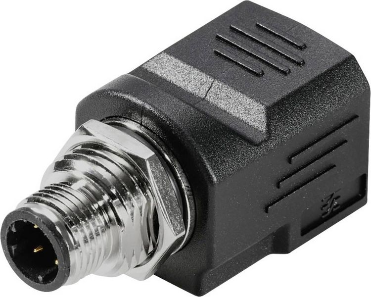 Produktbild: Weidm&uuml;ller IE-AD-M12DRJ45-MF-180 1514970000 Adapter, gerade 1St.