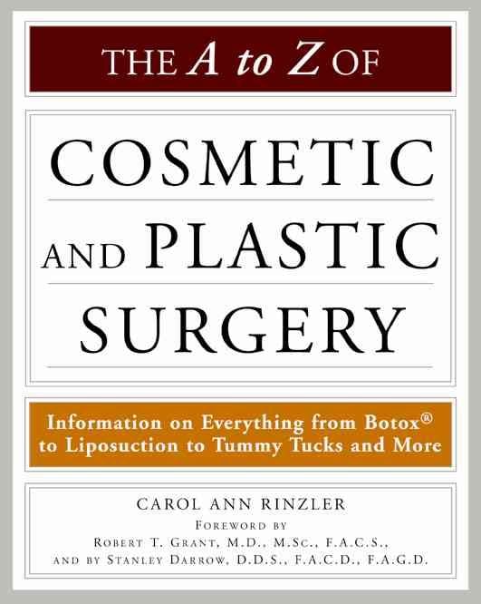 Produktbild: Rinzler, C: A to Z of Cosmetic and Plastic Surgery