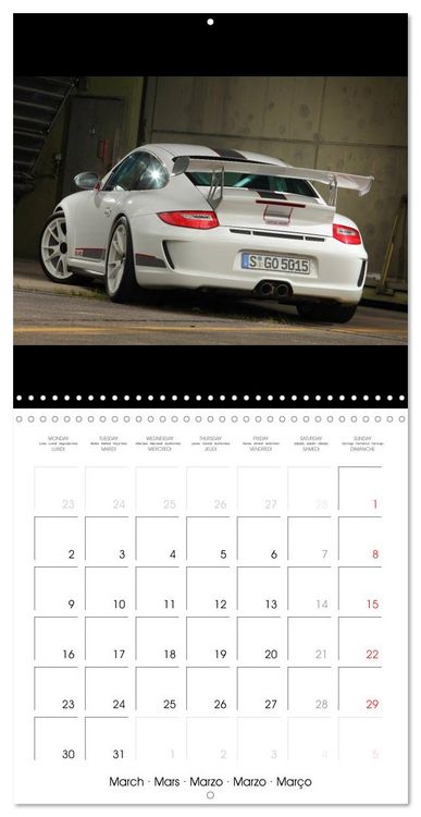 Produktbild: Porsche 911 GT3 RS 4.0 (Wall Calendar 2026 12 &times; 12 Inch) CALVENDO 12 Month Wall Calendar