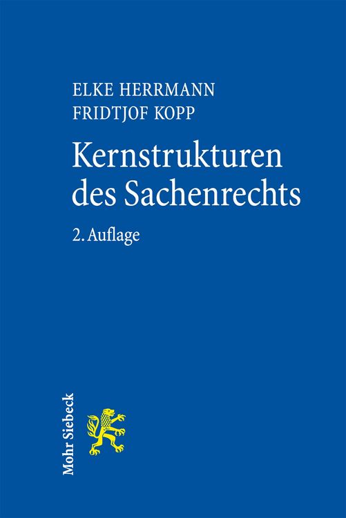 Produktbild: Kernstrukturen des Sachenrechts