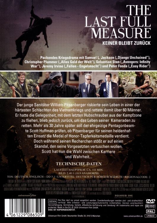 Produktbild: The Last Full Measure - Keiner bleibt zur&uuml;ck