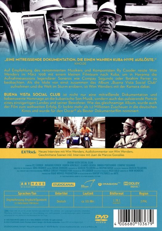 Produktbild: Buena Vista Social Club (OmU)