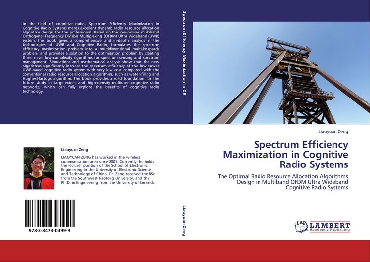 Produktbild: Spectrum Efficiency Maximization in Cognitive Radio Systems