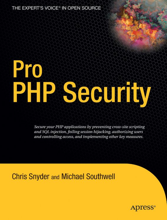 Produktbild: Pro PHP Security