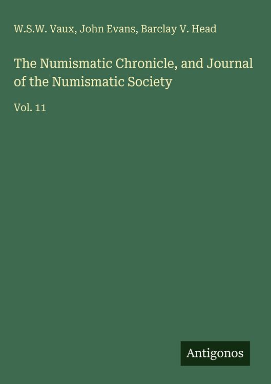 Produktbild: The Numismatic Chronicle, and Journal of the Numismatic Society