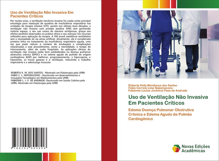 Produktbild: Uso de Ventila&ccedil;&atilde;o N&atilde;o Invasiva Em Pacientes Cr&iacute;ticos