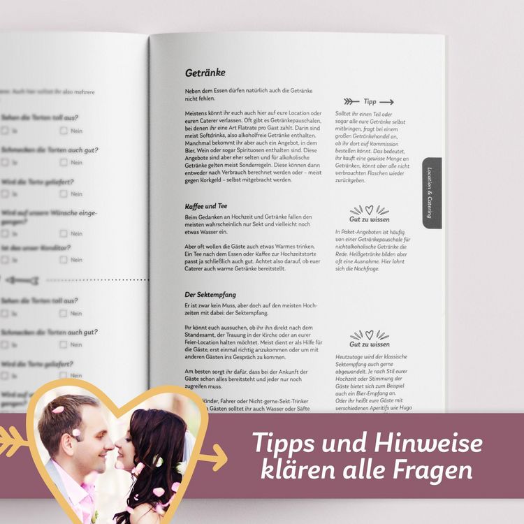 Produktbild: Der Hochzeitsplaner mit K&ouml;pfchen: So gelingt die stressfreie Traumhochzeit