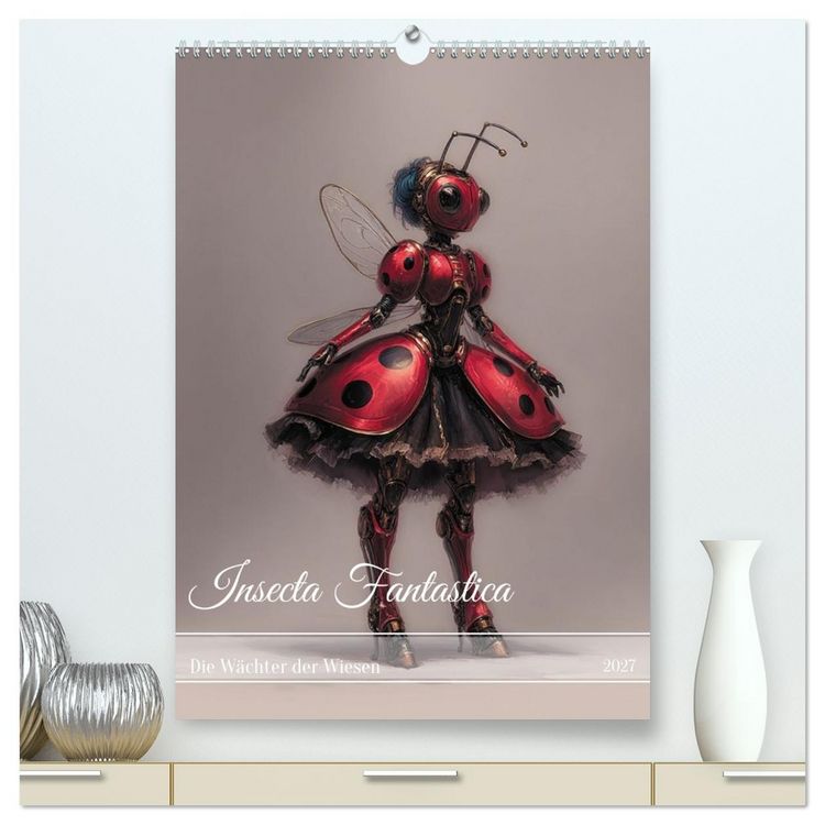 Produktbild: Insecta Fantastica (hochwertiger Premium Wandkalender 2027 DIN A2 hoch), Kunstdruck in Hochglanz
