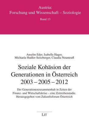 Produktbild: Neunteufl, C: Soziale Koh&auml;sion der Generationen in &Ouml;sterreic