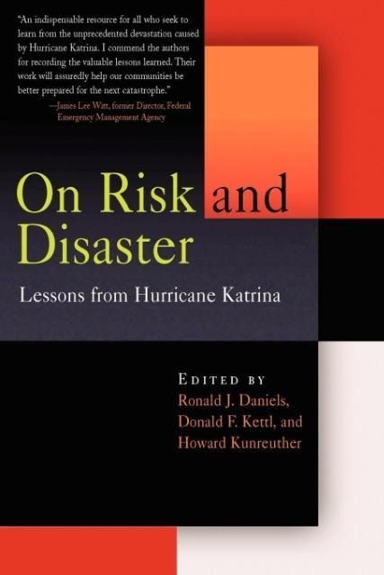 Produktbild: On Risk and Disaster