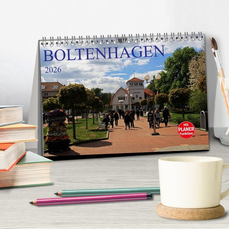 Produktbild: Boltenhagen 2026 (Tischkalender 2026 DIN A5 quer), CALVENDO Monatskalender
