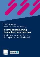 Produktbild: Internationalisierung deutscher Unternehmen