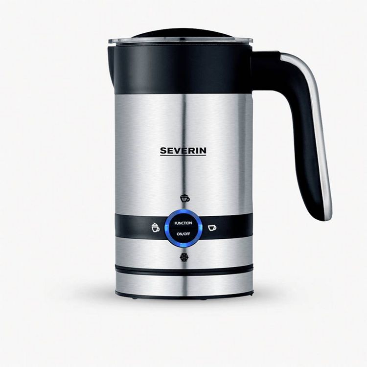 Produktbild: Severin 3584 3584 Milchaufsch&auml;umer Edelstahl (geb&uuml;rstet), Schwarz 450W