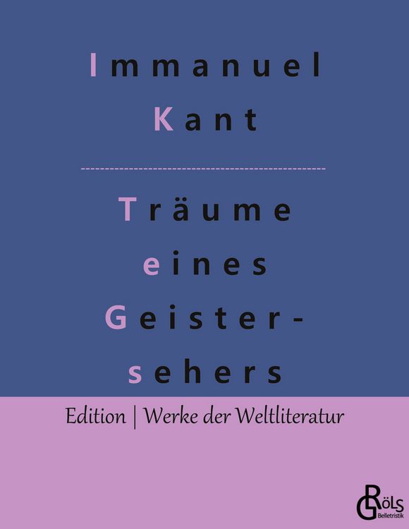 Produktbild: Tr&auml;ume eines Geistersehers