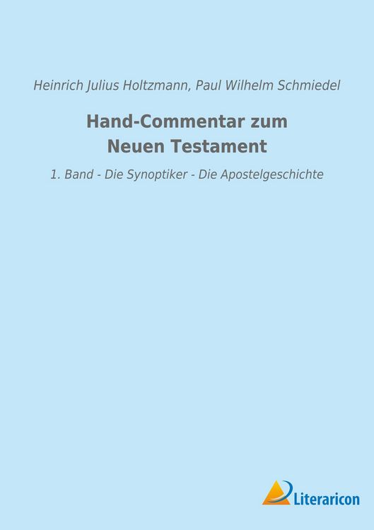 Produktbild: Hand-Commentar zum Neuen Testament