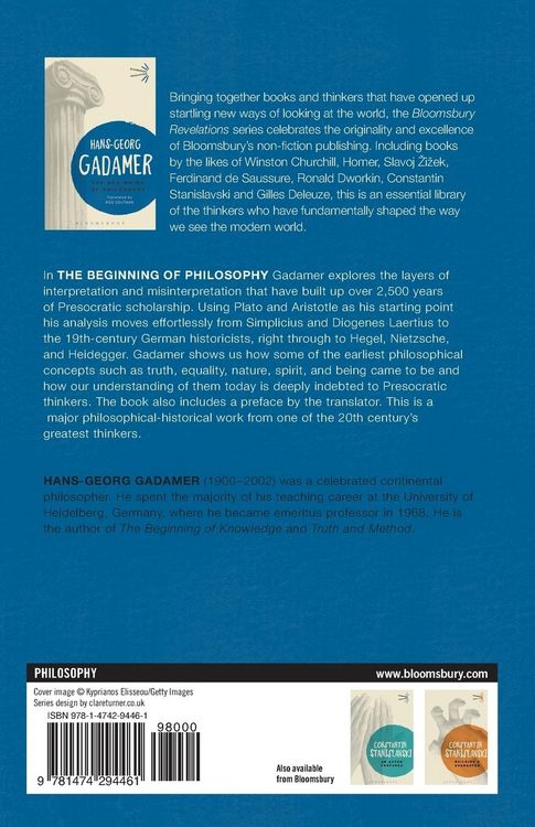 Produktbild: The Beginning of Philosophy