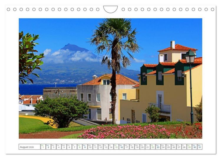 Produktbild: Archipelago of the Azores in the North Atlantic Ocean (Wall Calendar 2026 DIN A4 landscape), CALVENDO 12 Month Wall Calendar