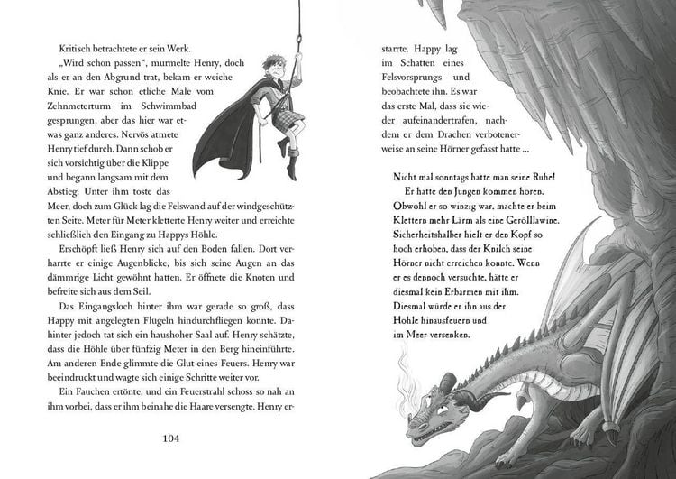 Produktbild: Die geheime Drachenschule - Der Drache mit den silbernen H&ouml;rnern
